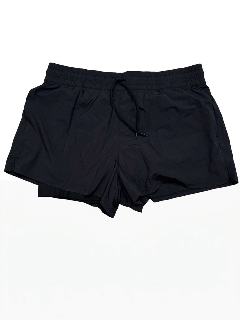 Spyder Men's Black Athletic Running Shorts with Drawcord